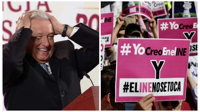 La apuesta del presidente y la marcha rosa 