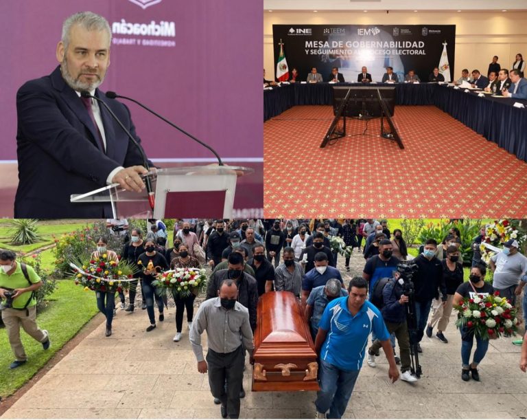 Inseguridad y elecciones vs otros datos del gobierno michoacano