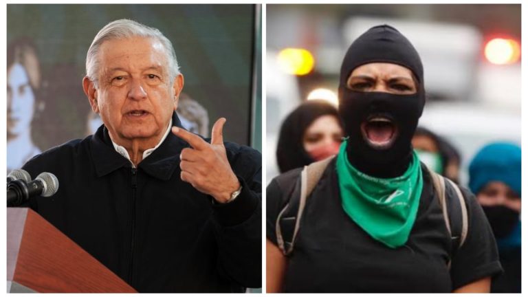 Que se quiten las capuchas, hay que dar la cara: AMLO pide a feministas por manifestaciones del 8M