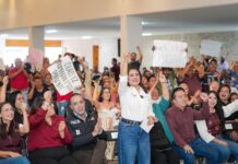 Gladyz Butanda apuesta por el diálogo en los municipios para blindar los logros de la 4T