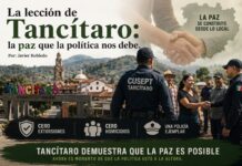 La lección de Tancítaro: la paz que la política nos debe